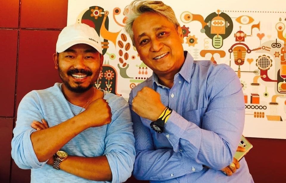 milan chams and Vijay Lama